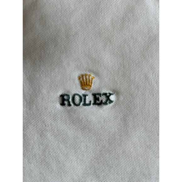 VTG Rolex Polo Shirt Mens L Rare Golf TP 52 Global Championship 2006 Retro Y2K - Picture 12 of 14